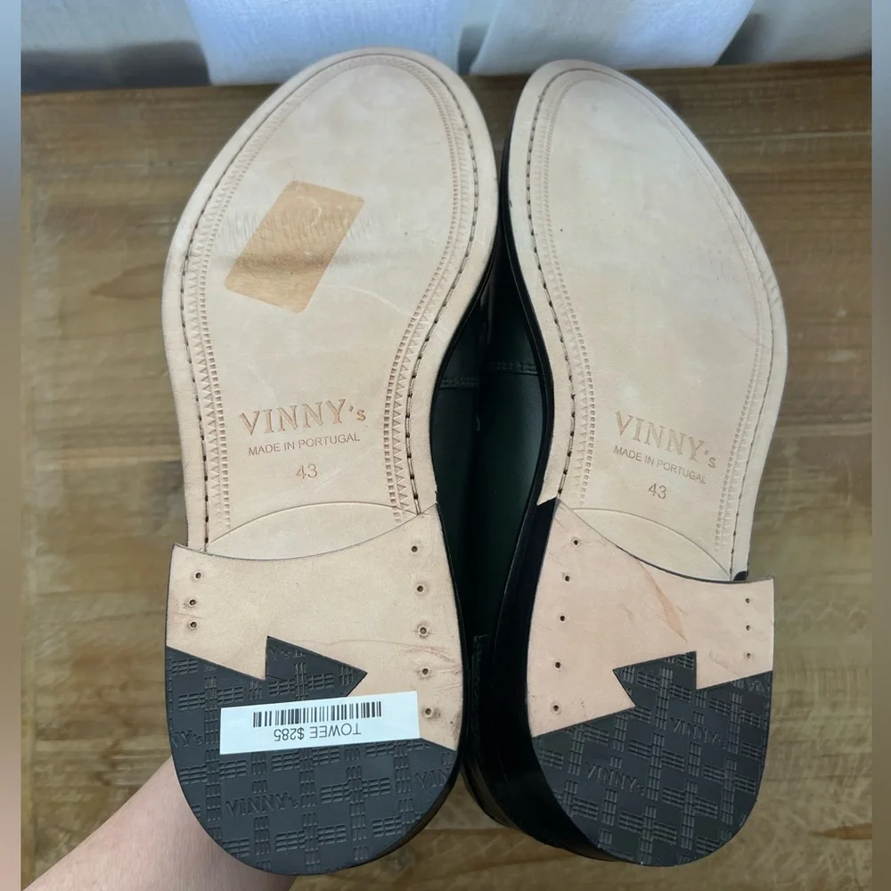 Vinny’s Townee Penny Loafer in Dark Green Men’s Size 43 New